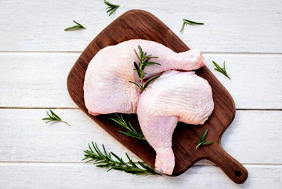 Chicken leg with thigh